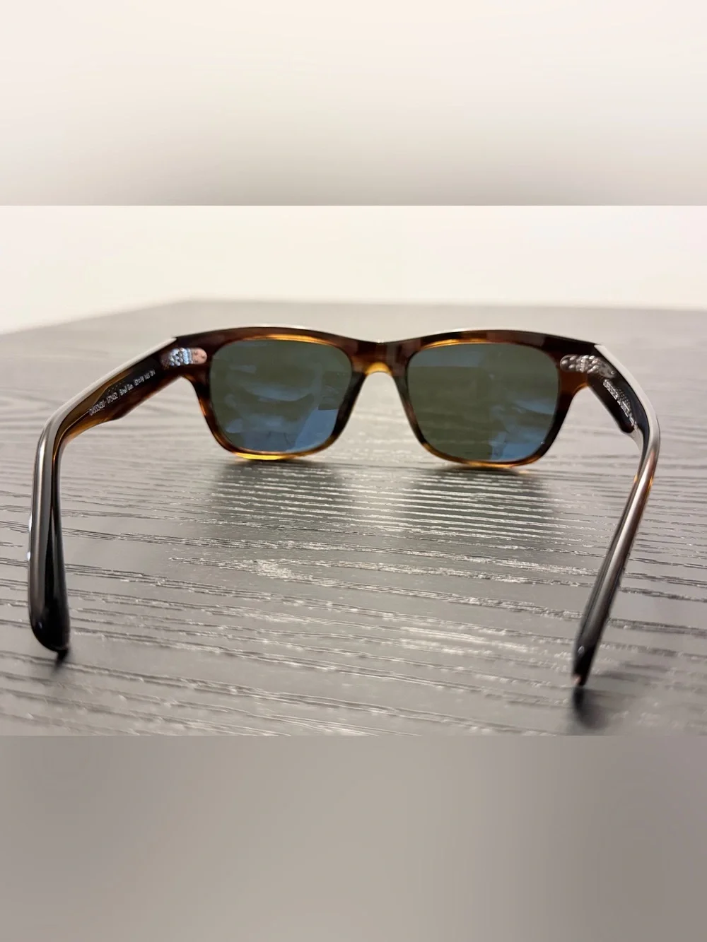 Oliver Peoples Birell Sun OV5524SU Tortoise Sunglasses with Green Lenses
